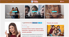 Desktop Screenshot of famososnaweb.com